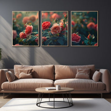 Tableau 3 Parties Fleurs